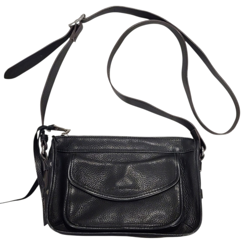 Aimee Kestenberg Muse Cargo Black Leather Crossbody - Picture 2 of 13